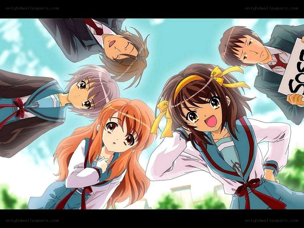 anime school friends group