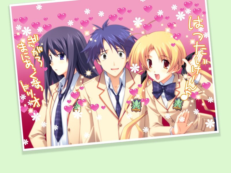 anime school friends