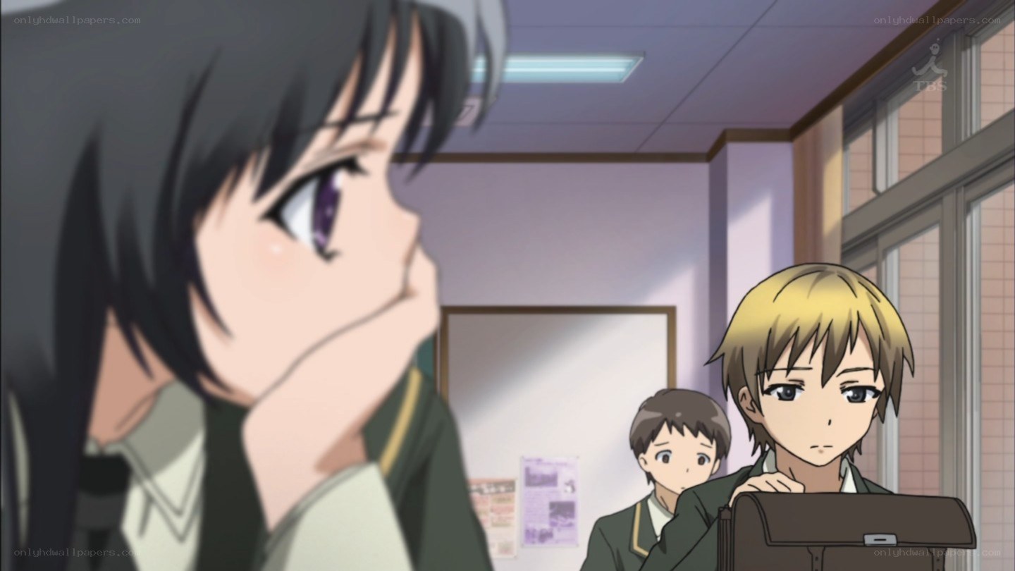 anime school scene