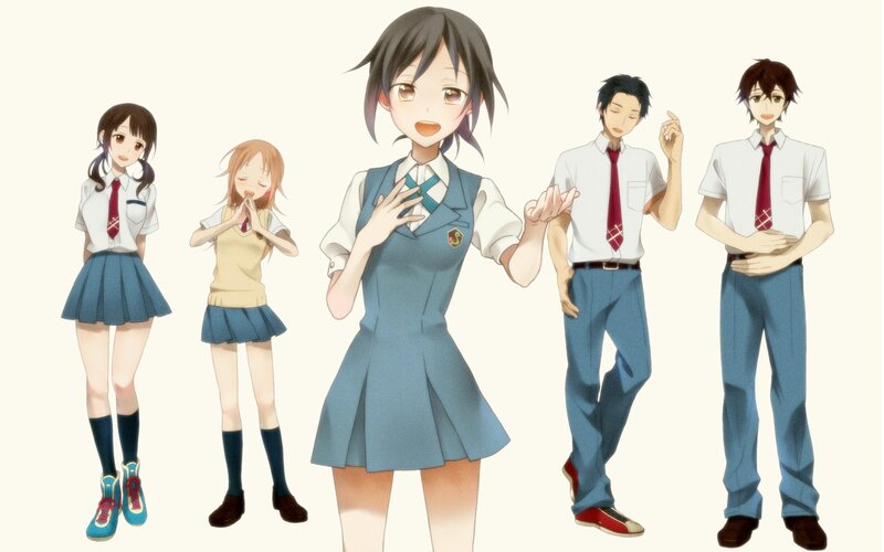 Anime School Students