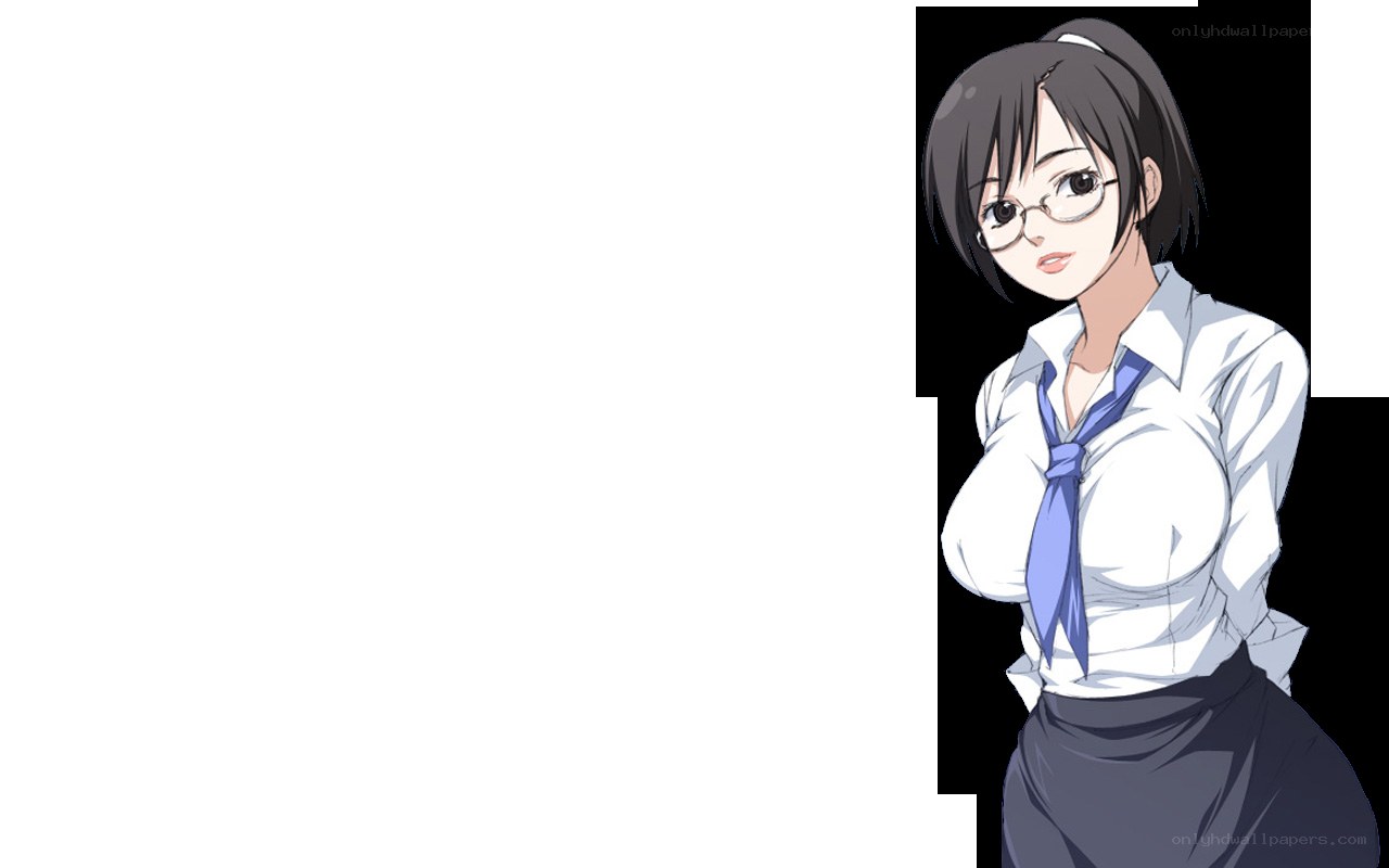 anime schoolgirl character