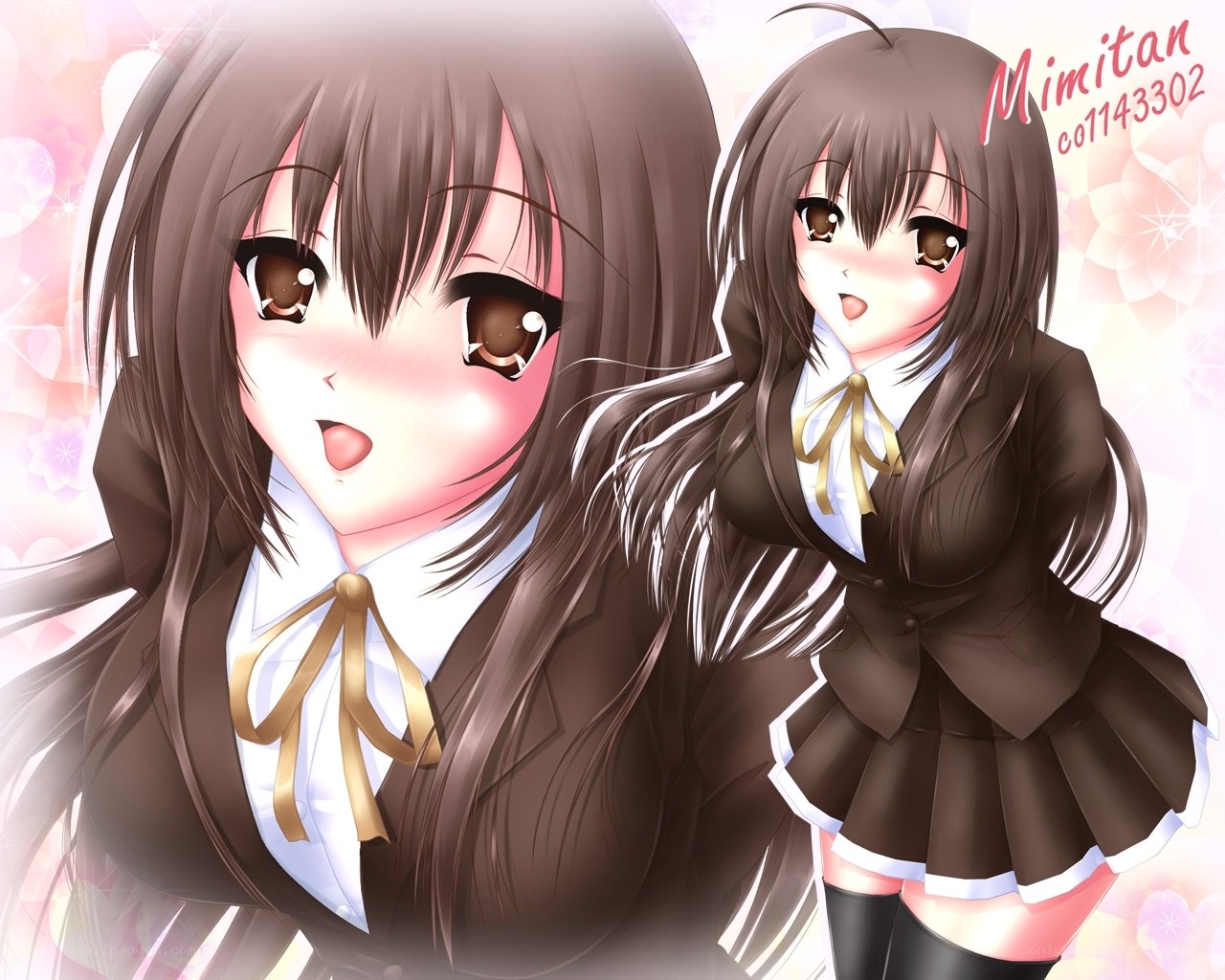 anime schoolgirl characters