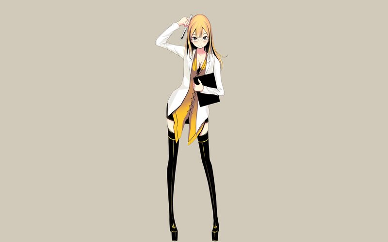 anime scientist character