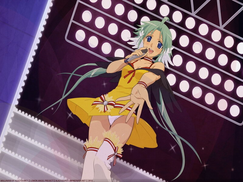 anime singer on stage
