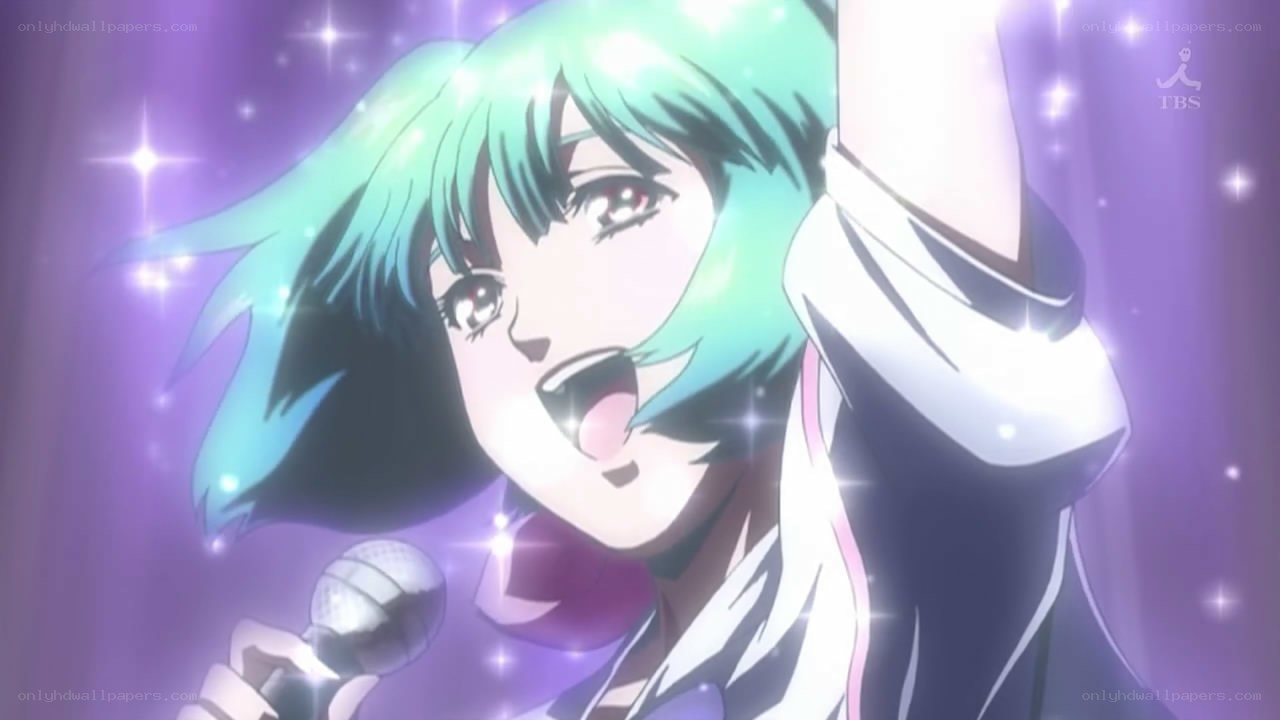 anime singer performing on stage