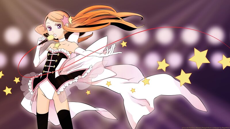 anime singer performing on stage