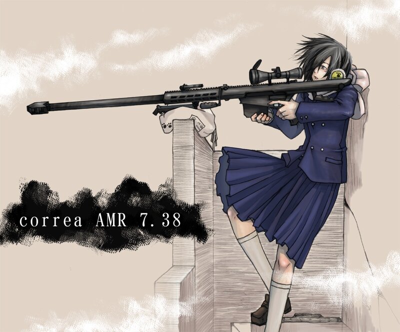 anime sniper girl
