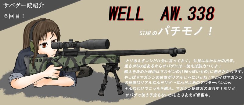Anime sniper rifle guide
