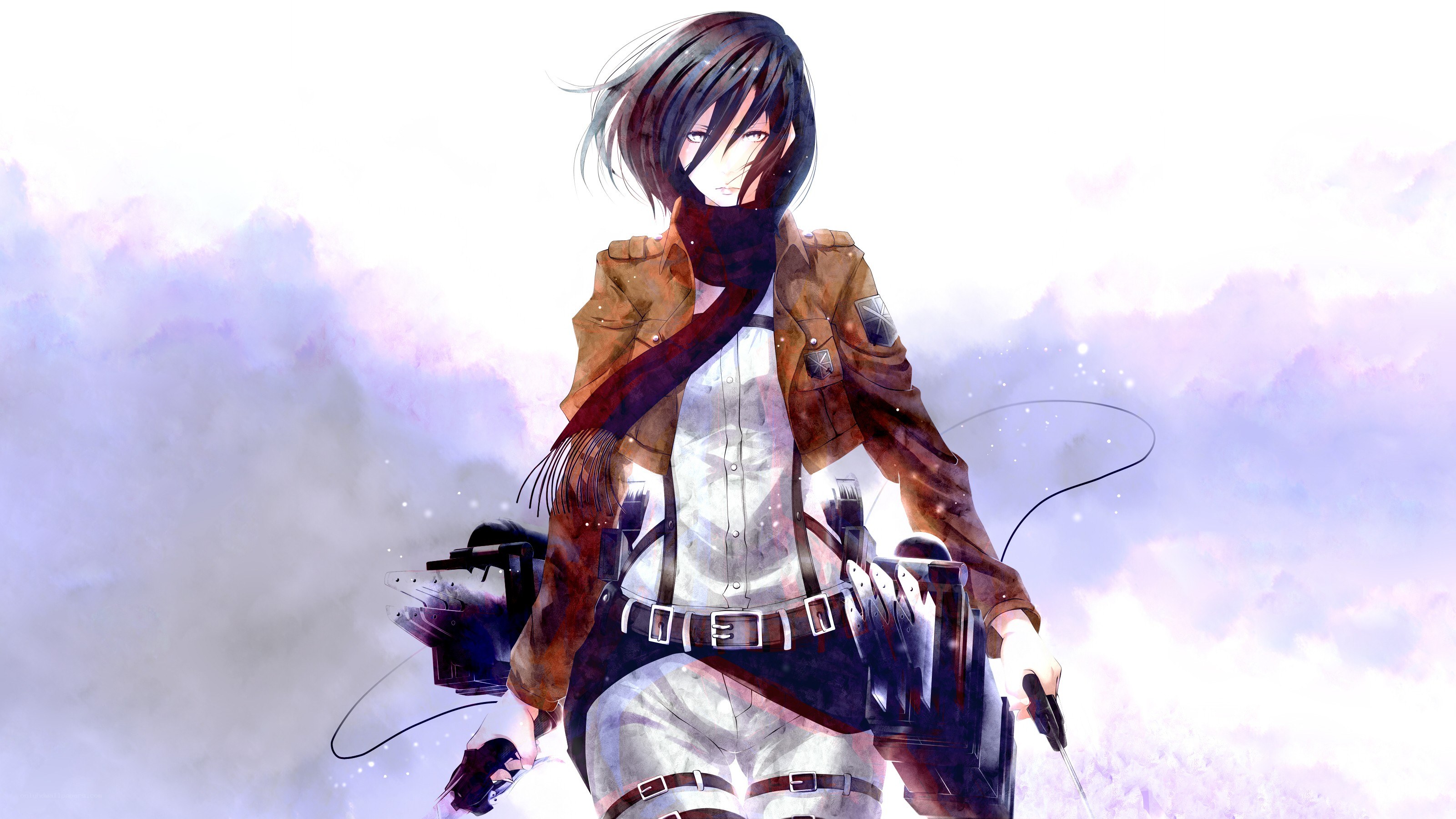 anime soldier with gear
