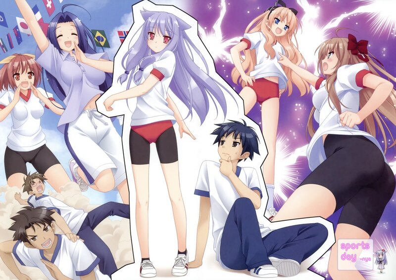 anime sports day characters