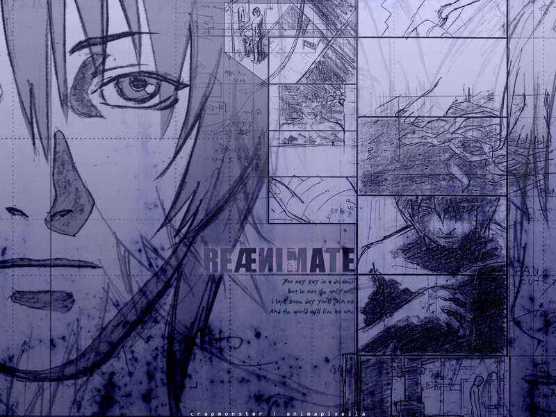 Anime storyboard collage