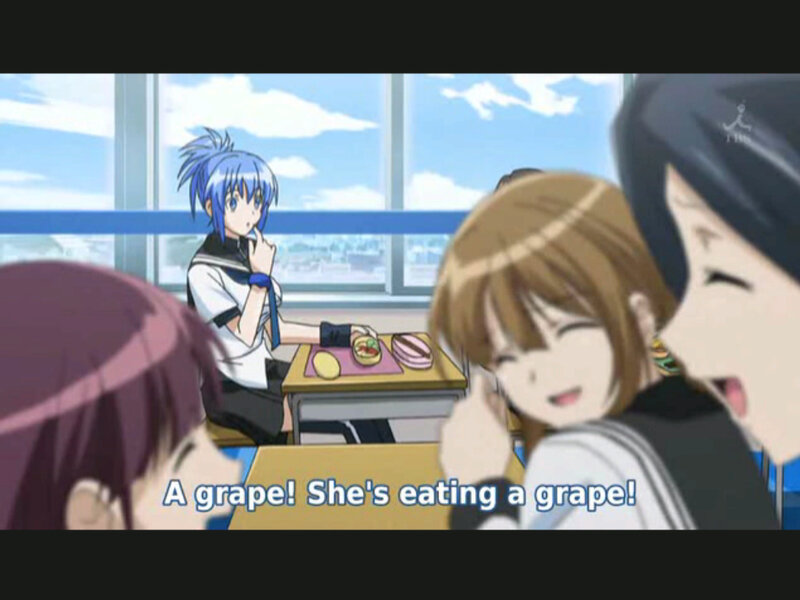 anime students at lunch