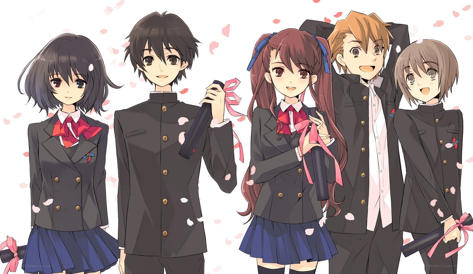 anime students graduating