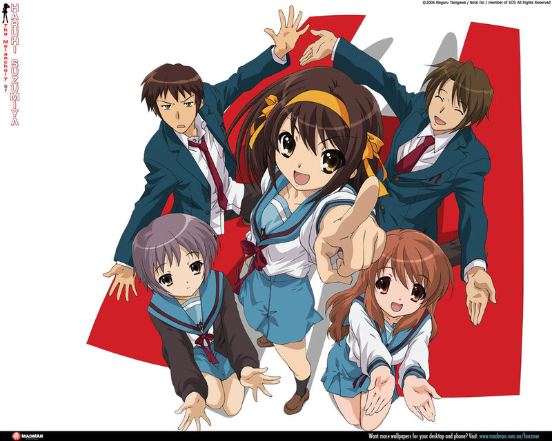 Anime Students Group — Blue, Energetic