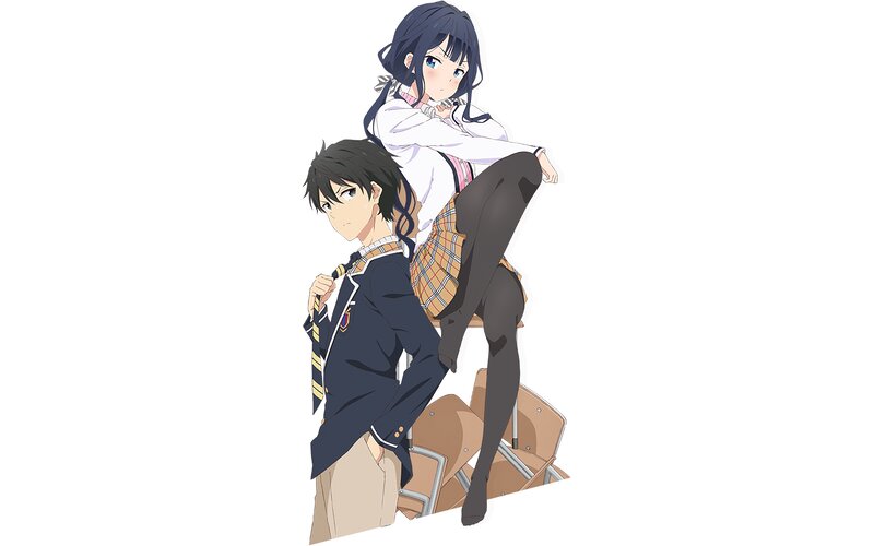 Anime Students on Chairs