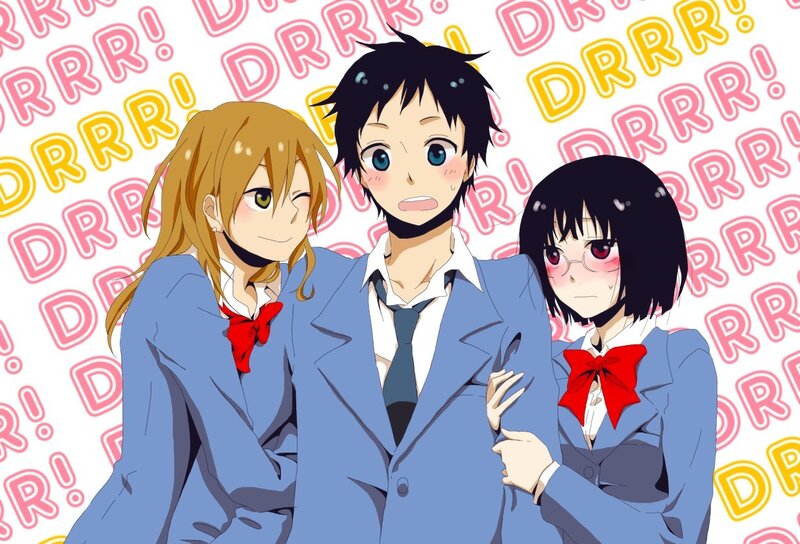 anime students with DRRR!
