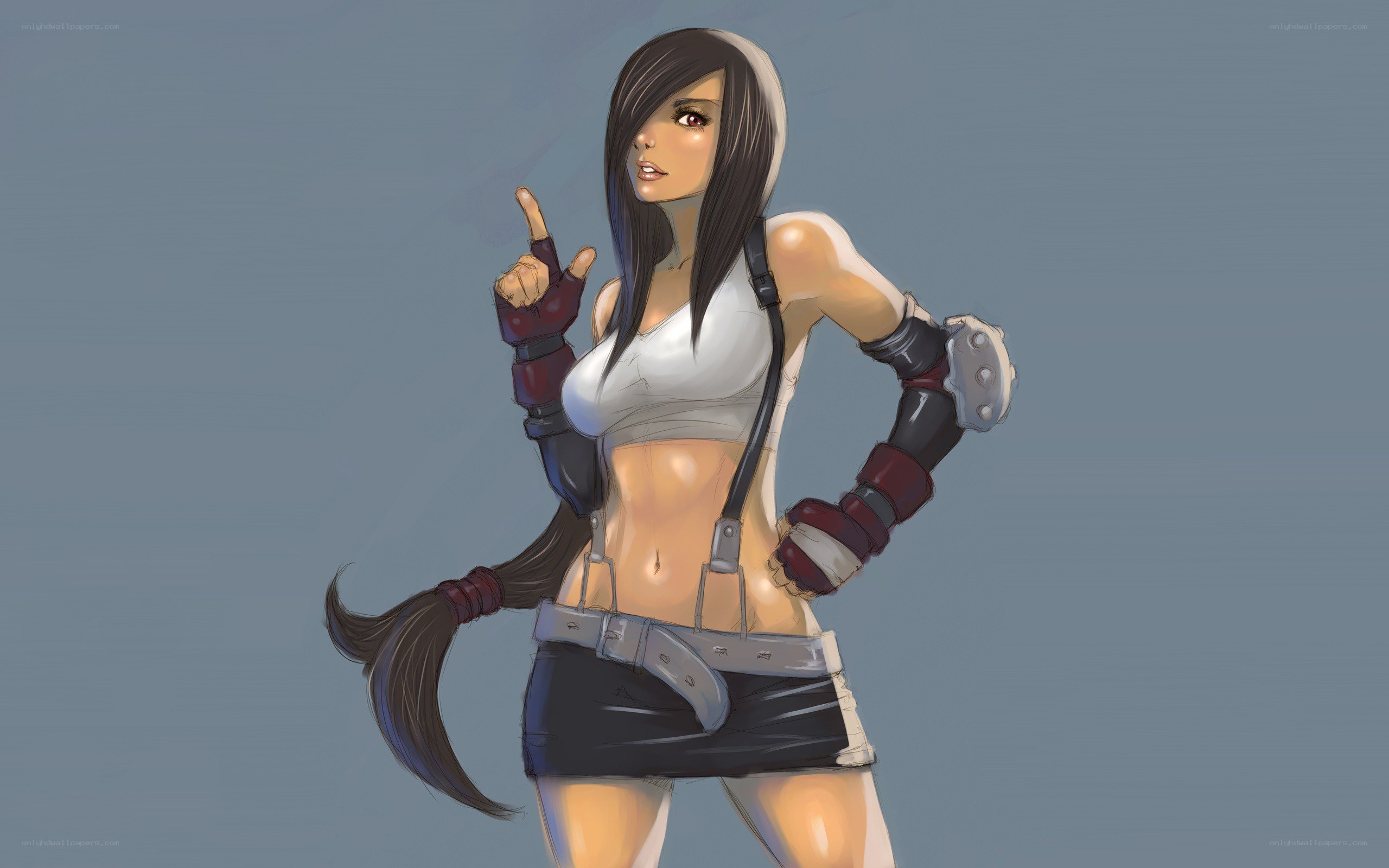 anime-style female character