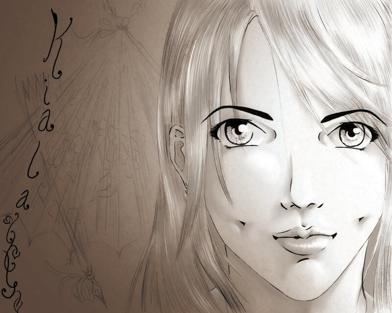 Anime-style Female Face