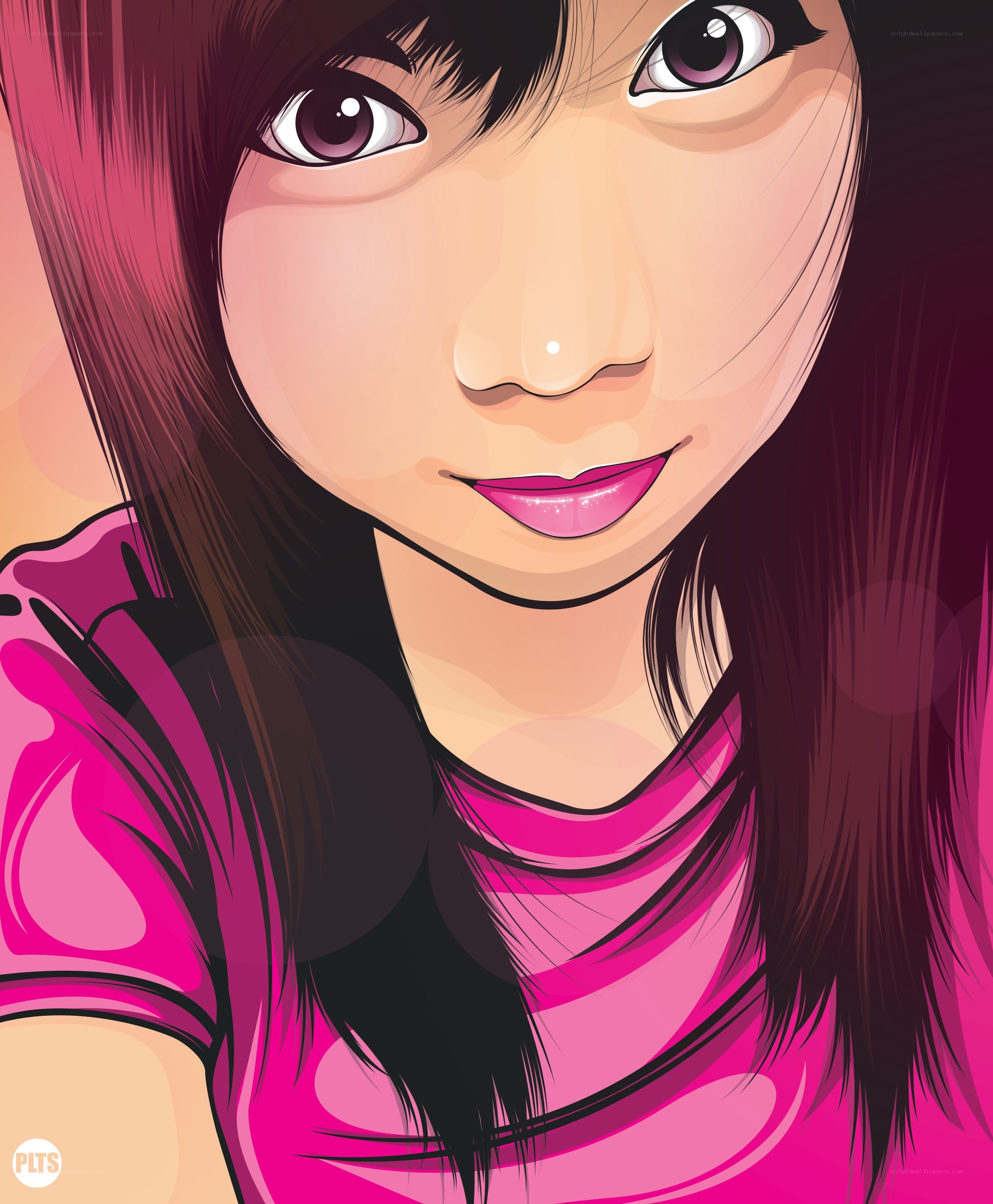 anime-style girl portrait
