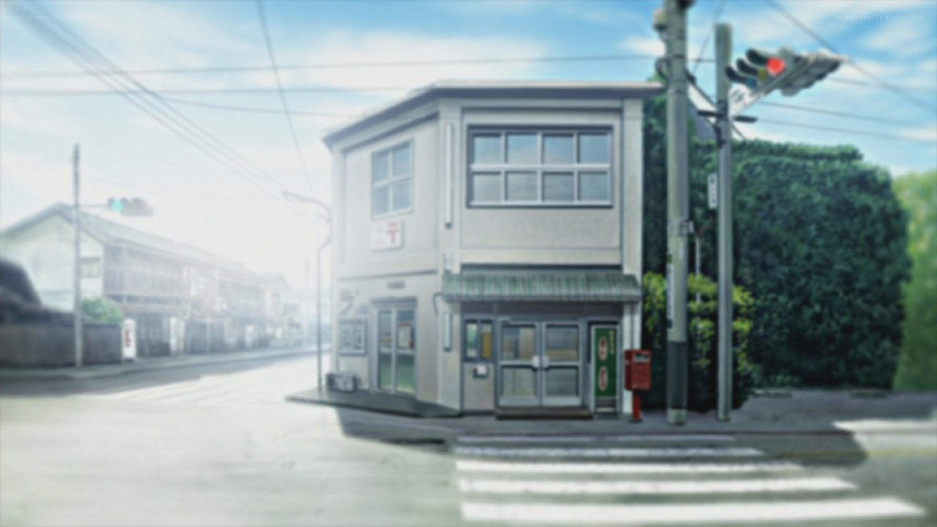 Anime-style post office
