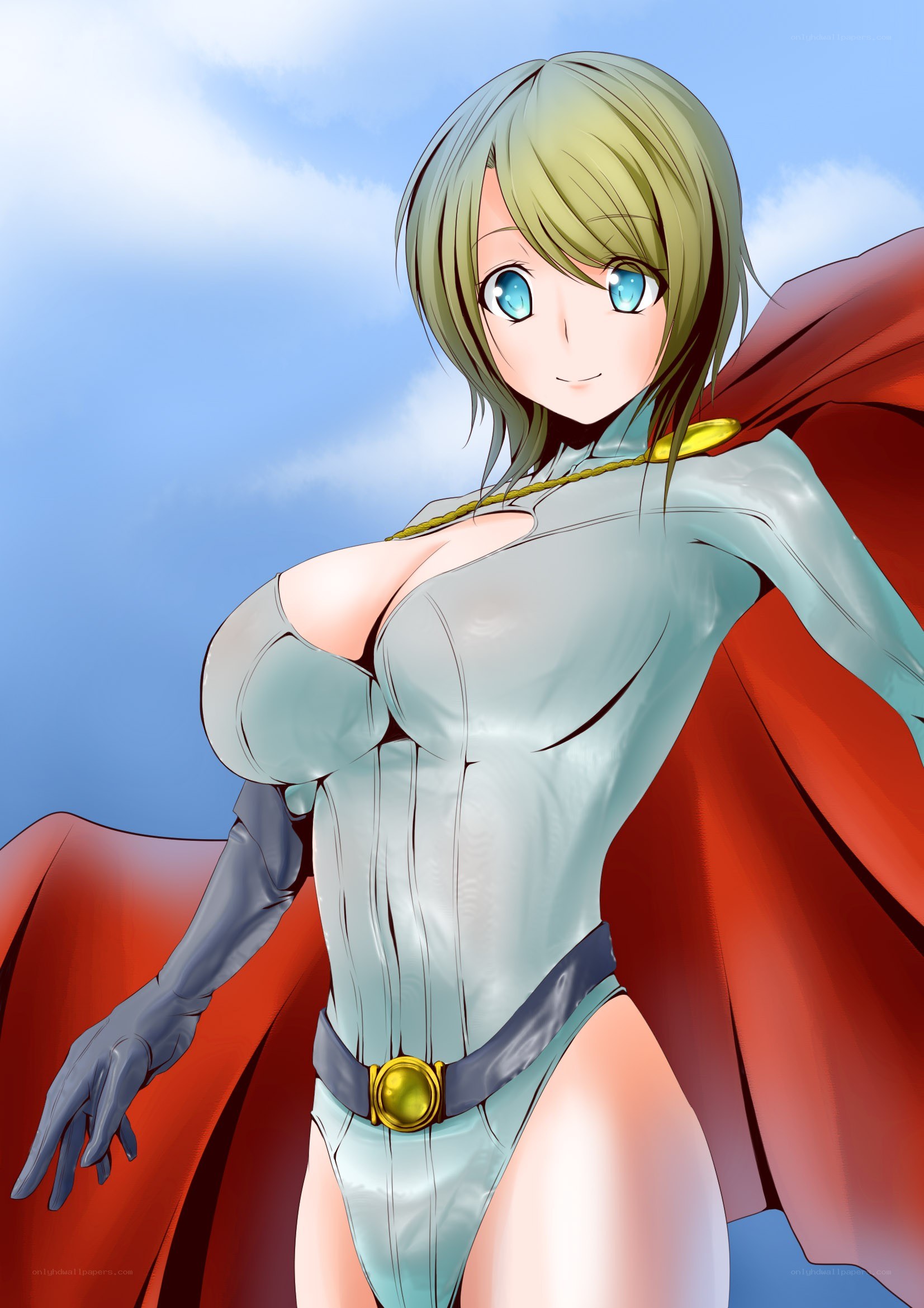 anime superhero woman