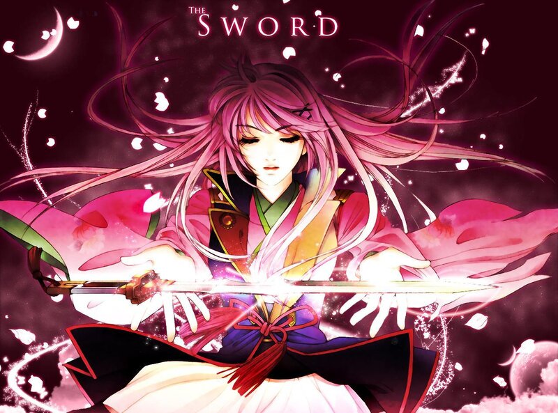 Anime sword warrior