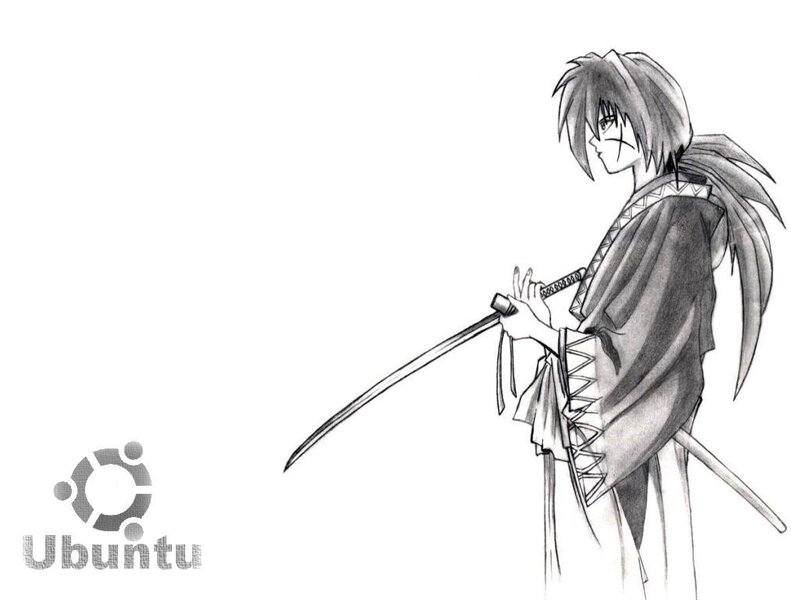 Anime Swordsman — Black, Dramatic, Manga, Sword