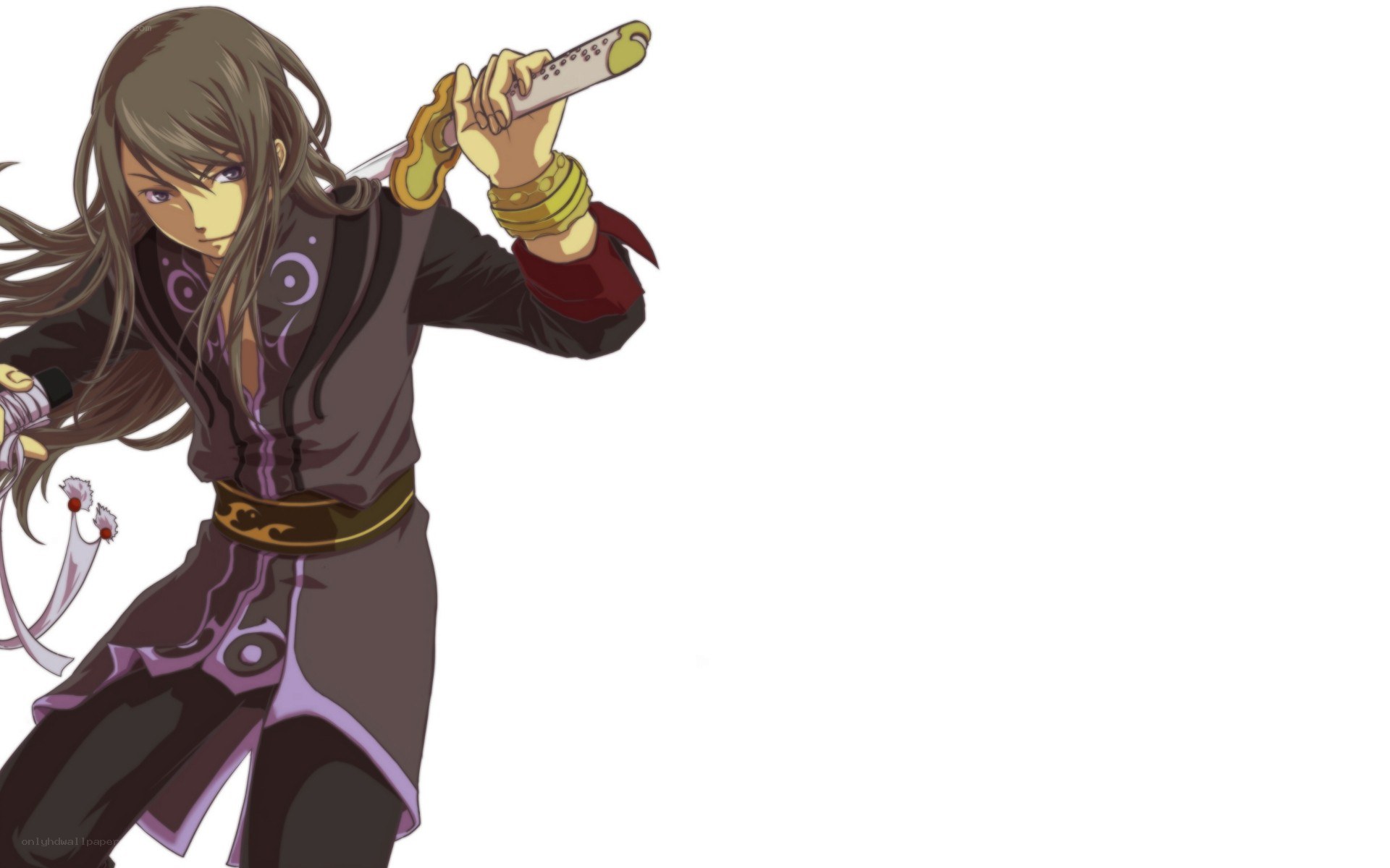 anime swordsman character