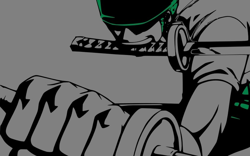 anime swordsman character