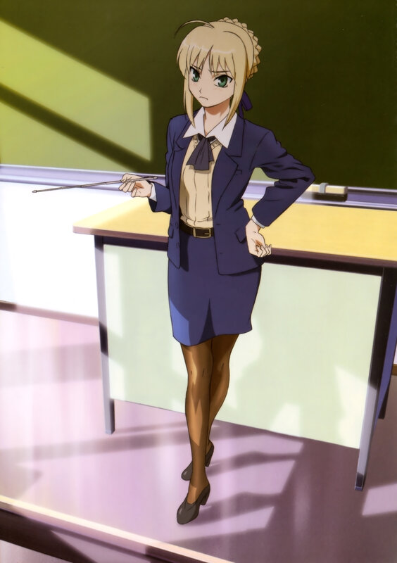 Anime teacher character