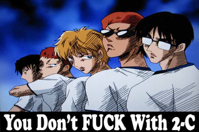 anime team lineup with text