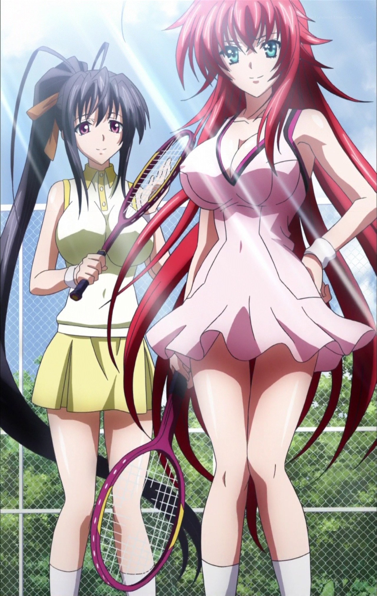 Anime tennis girls