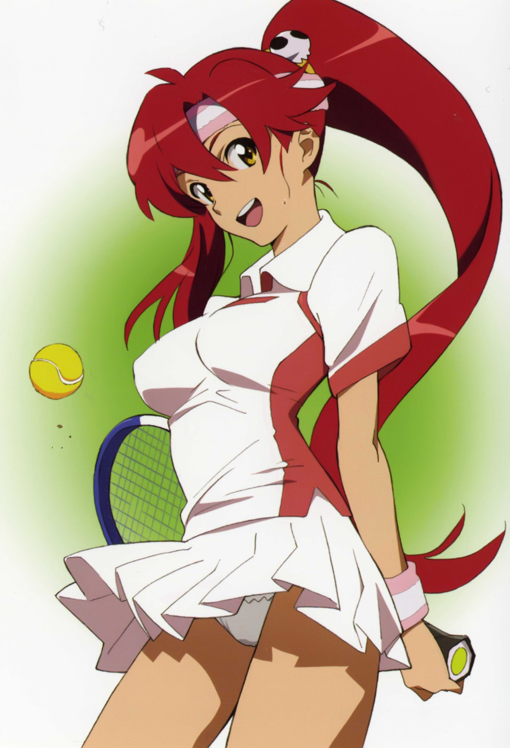 anime tennis player character