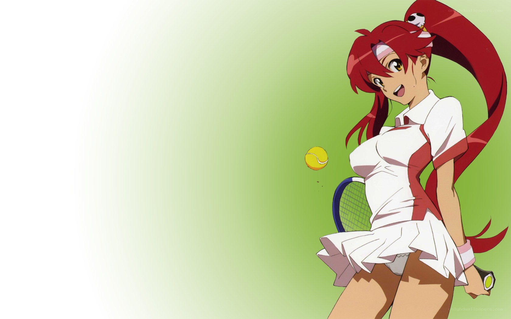 anime tennis player character