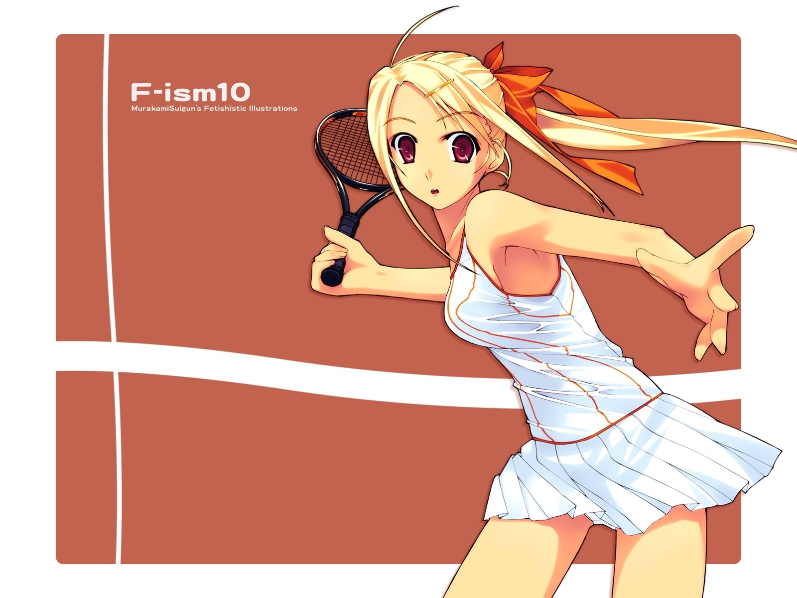 anime tennis player illustration