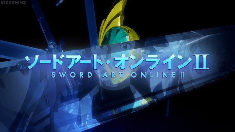 Anime Title Card — Blue, Dramatic