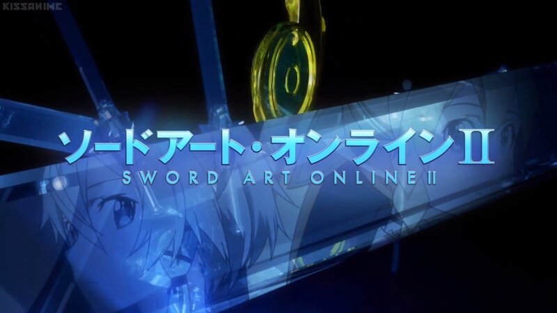Anime Title Card — Blue