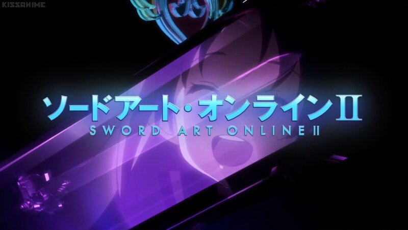 Anime Title Card — Purple