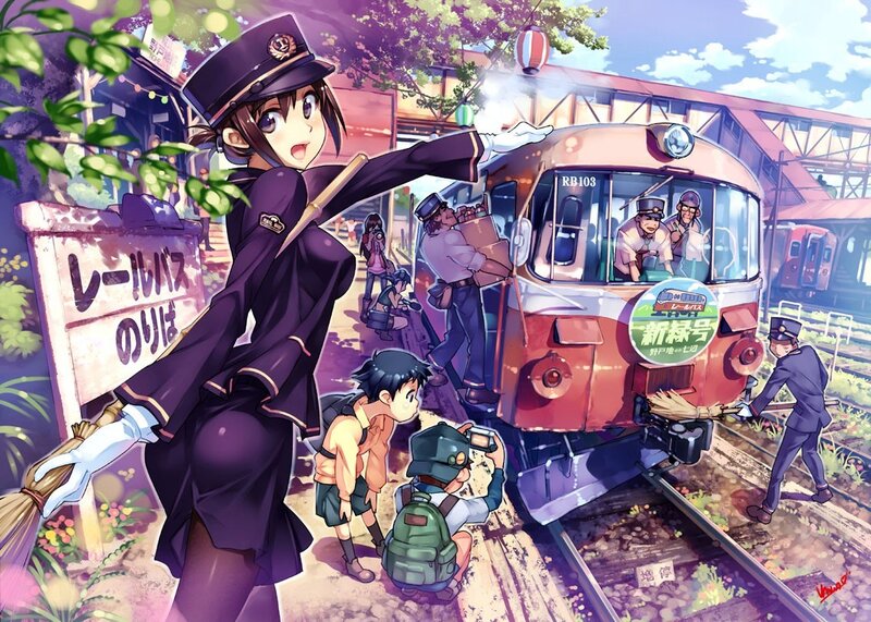 Anime Train Conductor