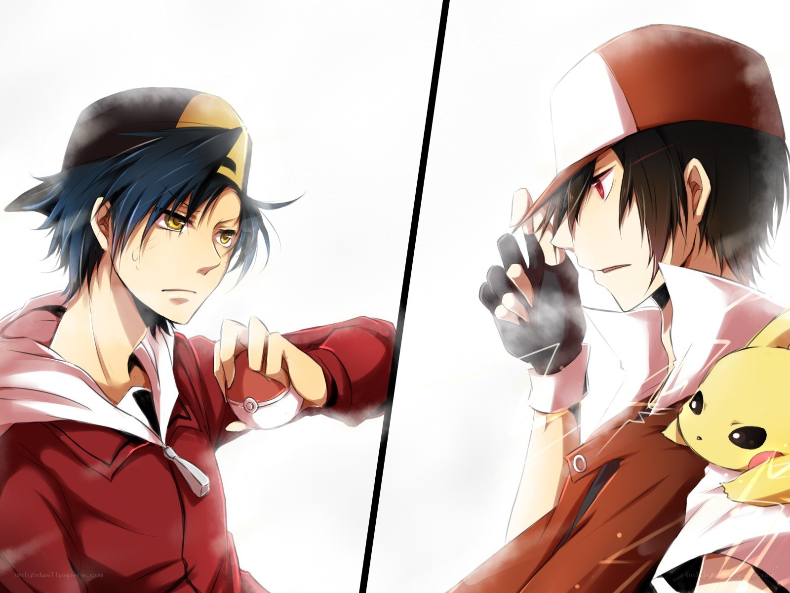 anime trainers with pokémon