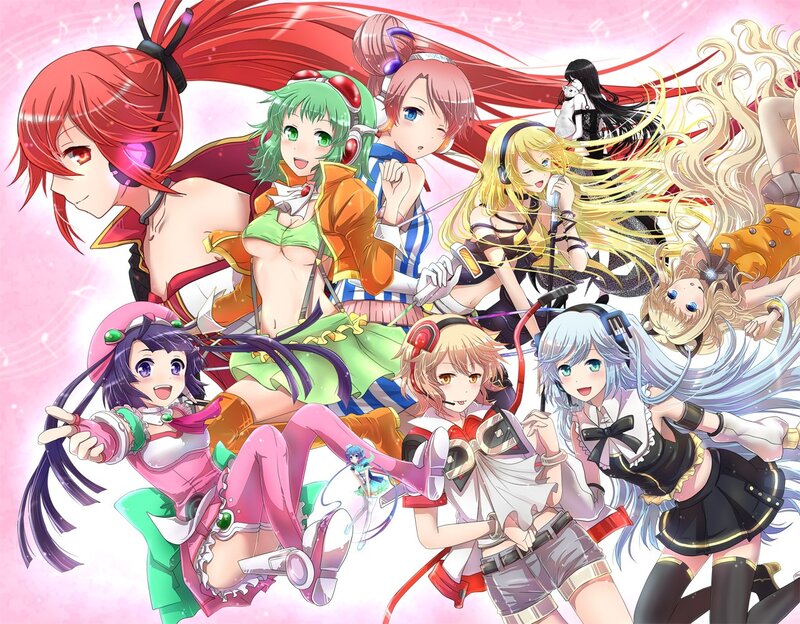 Anime Vocaloid Characters Group