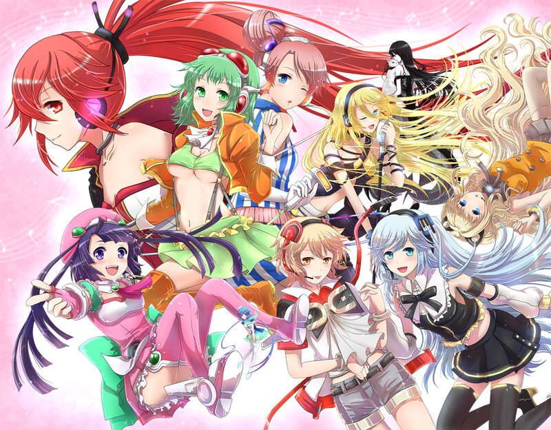 Anime Vocaloid Characters — Pink