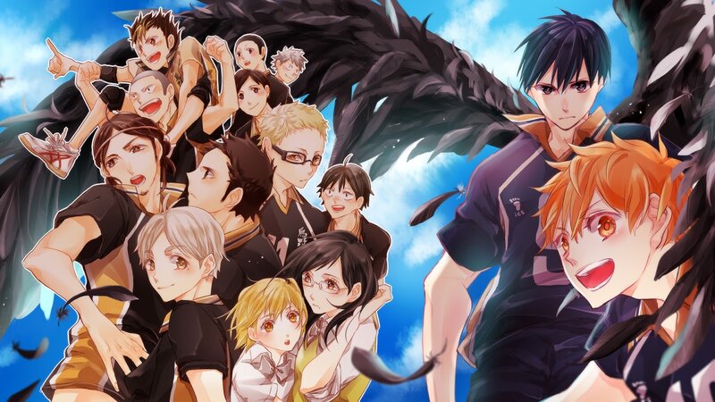 Anime Volleyball Team