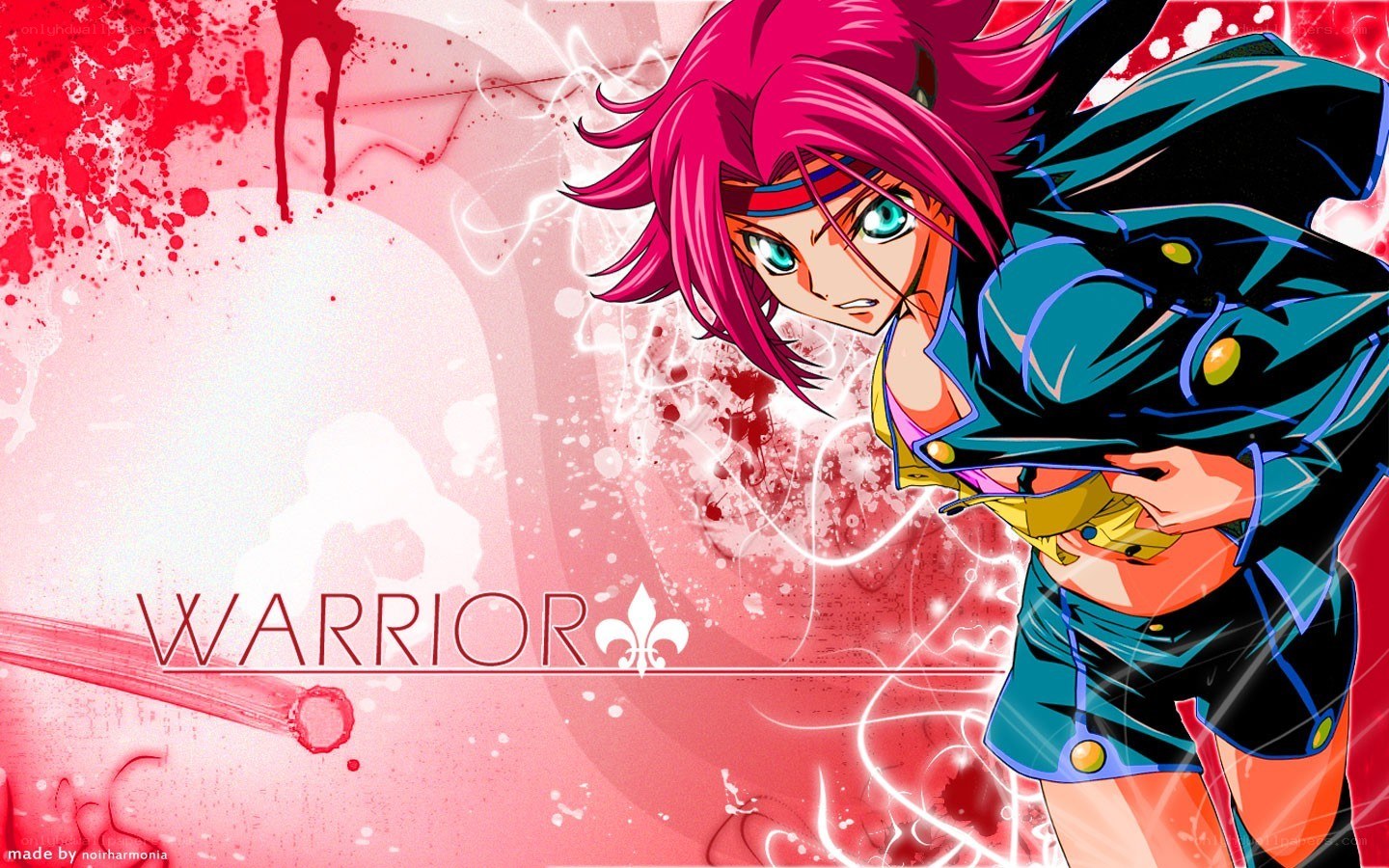 anime warrior character