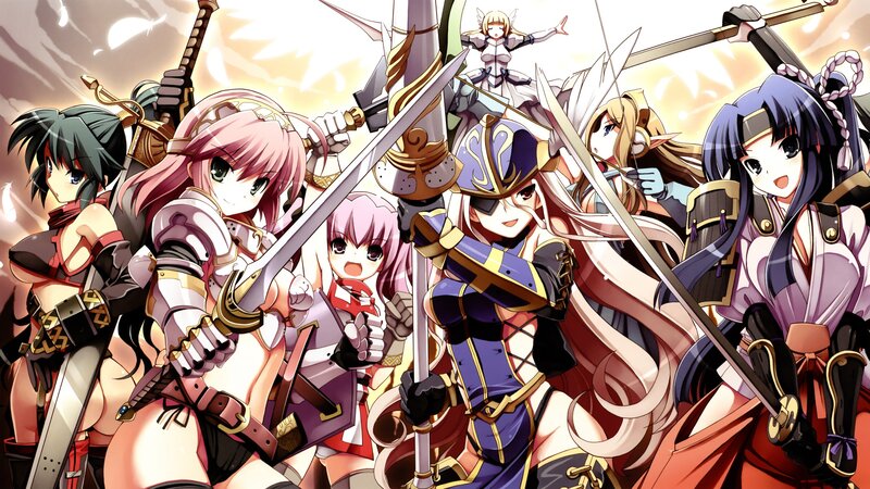 anime warrior girls group