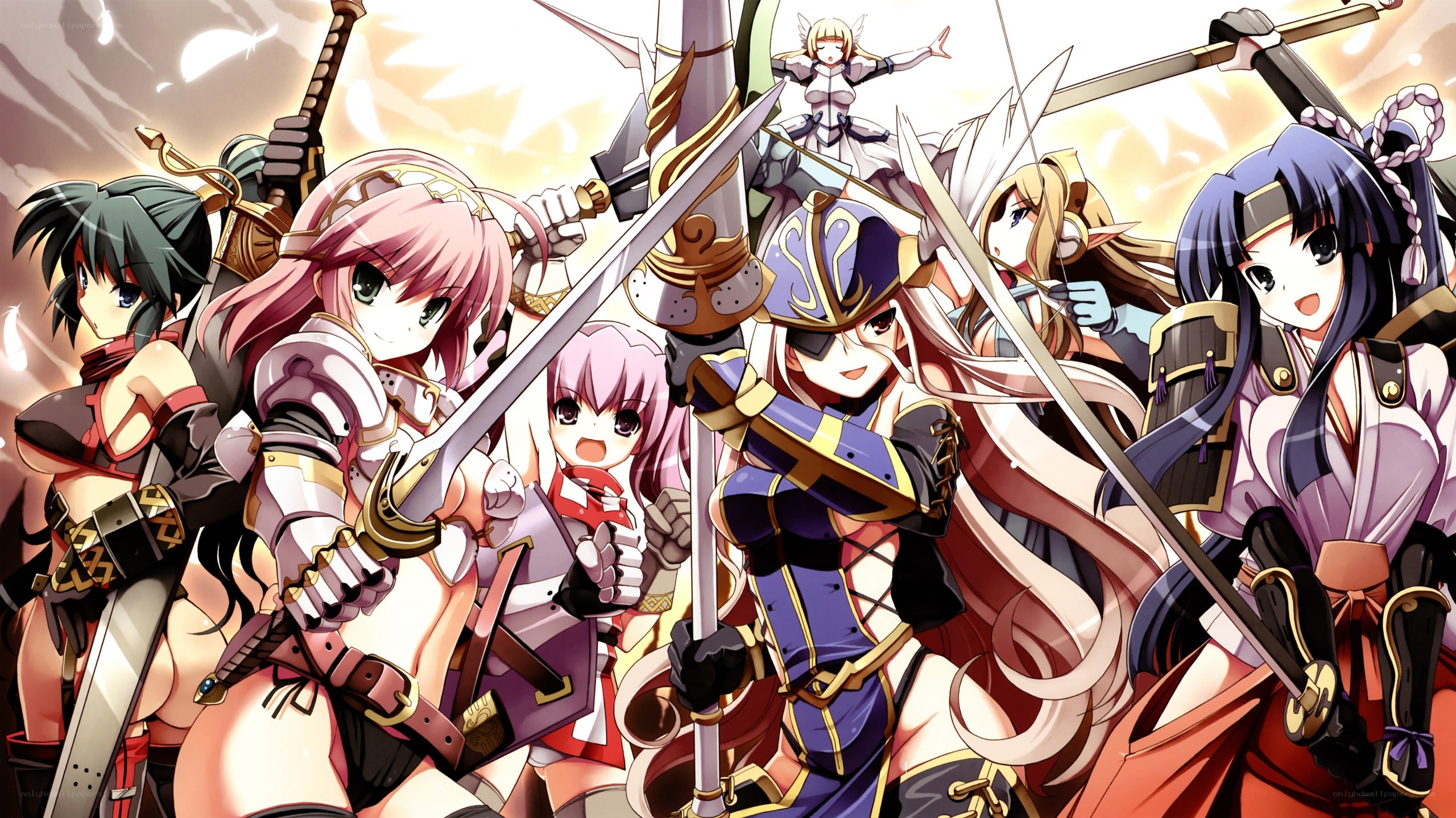 anime warrior girls group