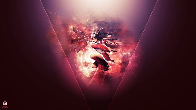 Anime Warrior in Red