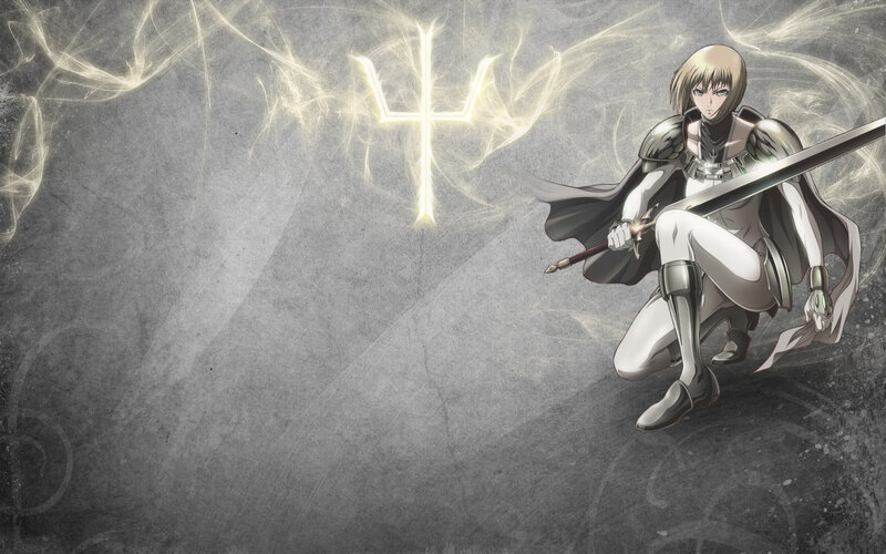 anime warrior with glowing symbol