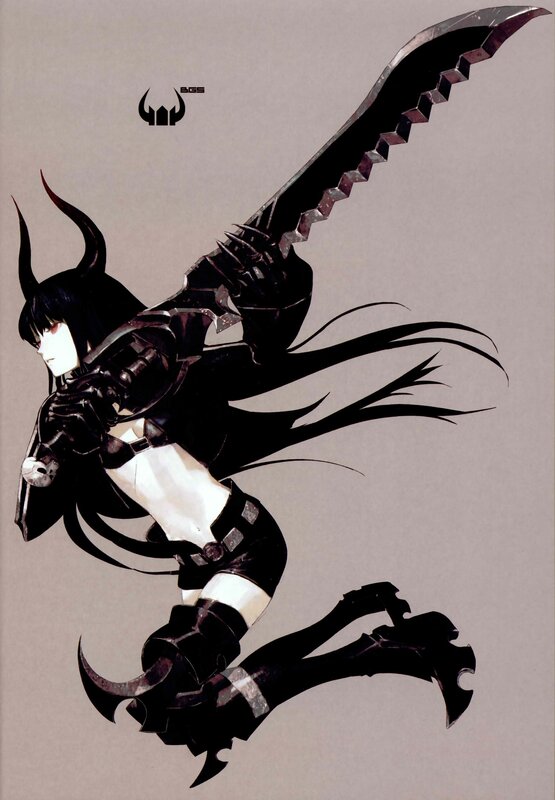anime warrior with large sword