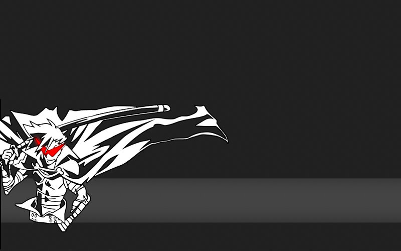 anime warrior with sword